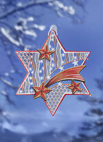 Fönsterbild "Stjärnröd" 