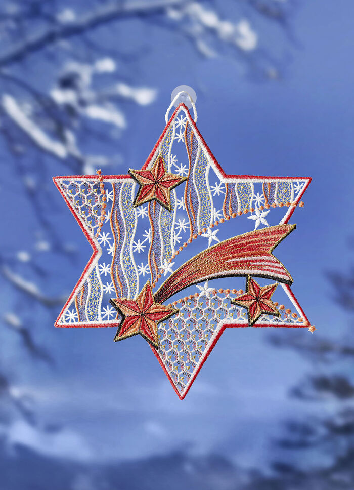 Fönsterbild "Stjärnröd" 