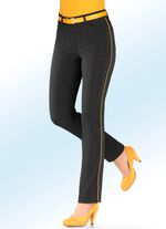 Byxor i diskret fiskbensm&ouml;nster 