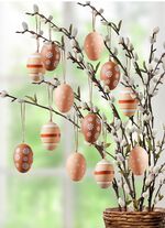 P&aring;sk&auml;gg med v&aring;rmotiv, set om 12 st 