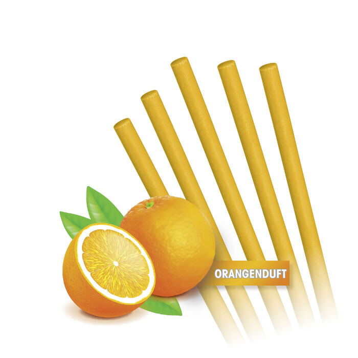 Orange rengöringsset med fria dräneringspinnar, 