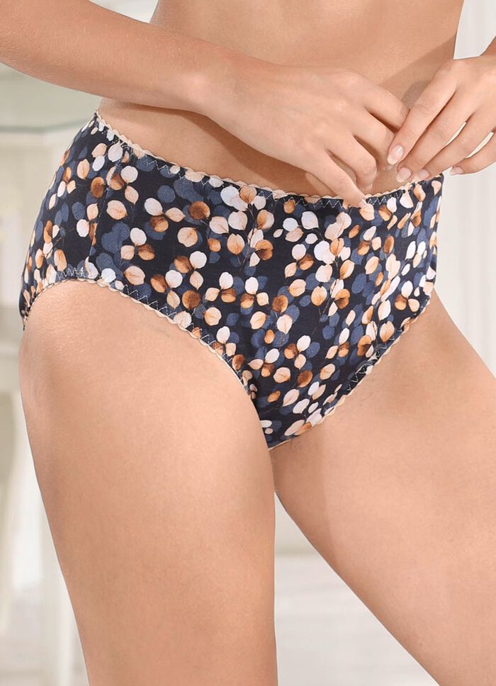 Tv&aring; paket trosor med harmonisk tryckdesign 