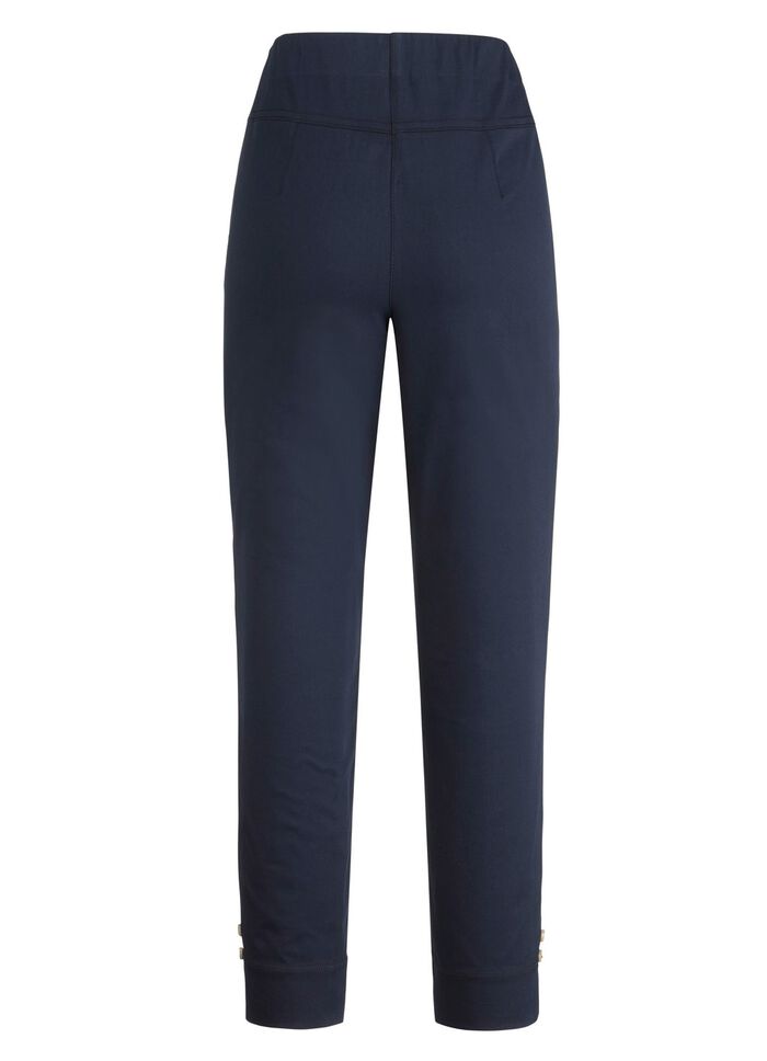 Byxor med dekorativa knappar 