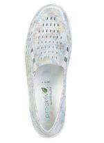 Waldl&auml;ufer, sommartofflor f&ouml;r kvinnor, bredd H, med uttagbar fotb&auml;dd ECRU-BUNT