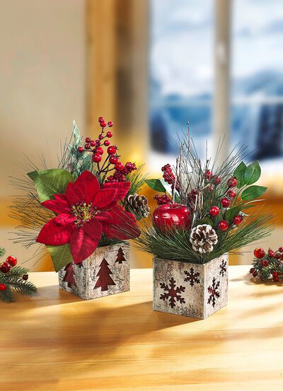 Jularrangemang, set om 2 