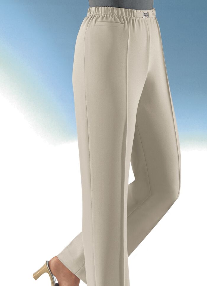 Pull-on byxor i 8 färger LJUSBEIGE