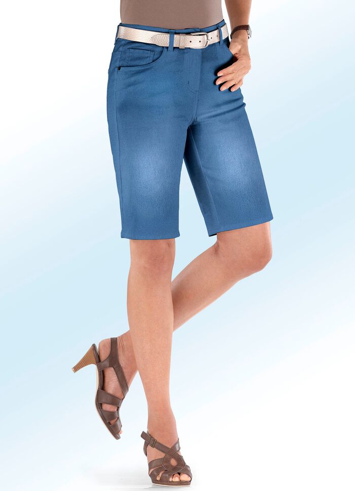 Basic-jeans-bermudashorts 