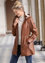 Kort l&auml;derkappa fr&aring;n &ldquo;Cabrini&rdquo; 