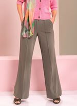 Byxor i bekv&auml;m slip-on-modell 