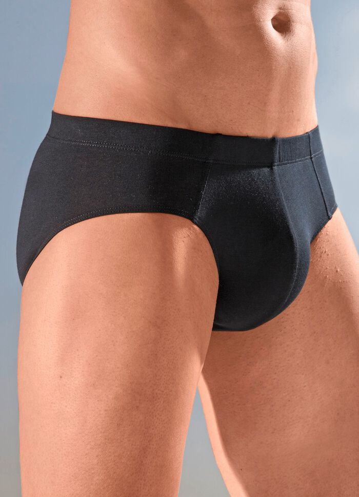 Schiesser, trepack kalsonger med elastisk midja 