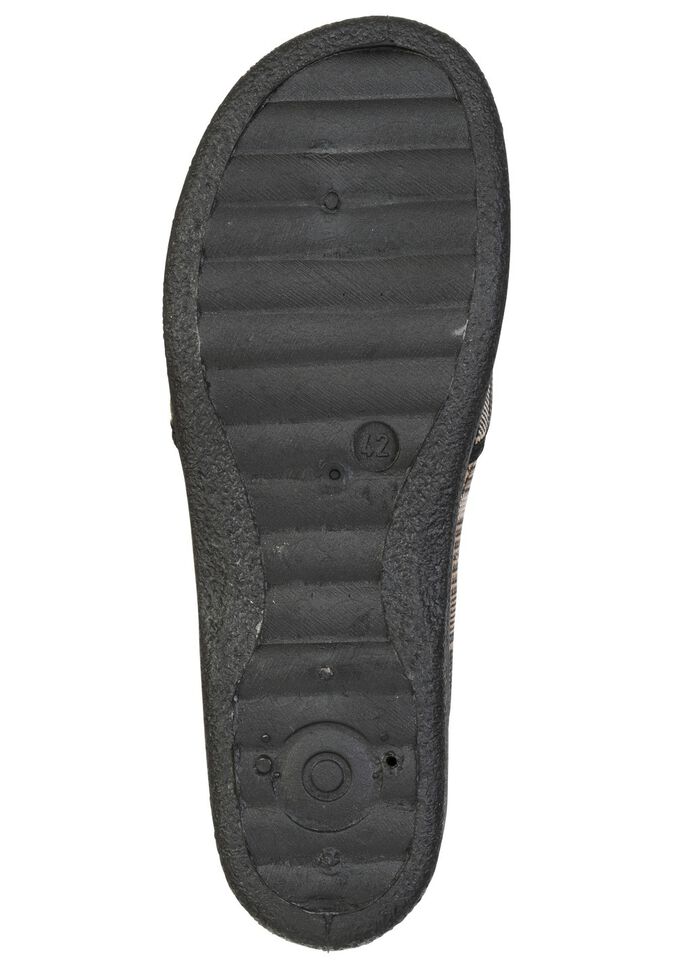 Klassiska herrtofflor med res&aring;rband 