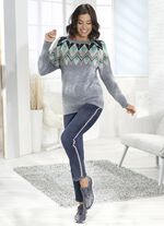 Eleganta jeans med strass M&Ouml;RKBL&Aring;