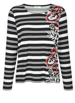 skjorta med r&ouml;da accenter 