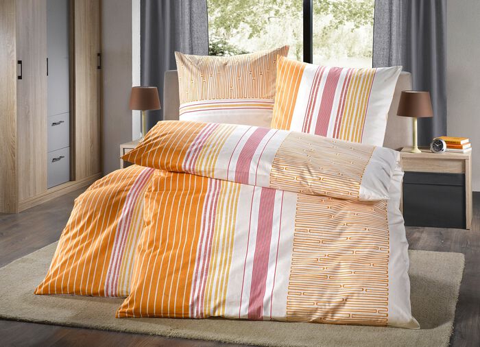 Dekorativa s&auml;ngkl&auml;der i 100 % bomull 