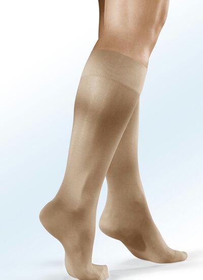 dis&eacute;e tre-pack st&ouml;djande kn&auml;strumpor, 70 deniers 