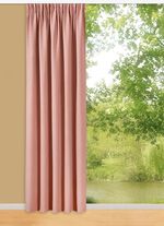 Halvtransparent &ouml;vergardin med kombinationsband 