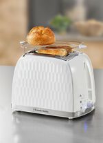 Russell Hobbs frukostserie Honeycomb i h&ouml;gglansig plast 