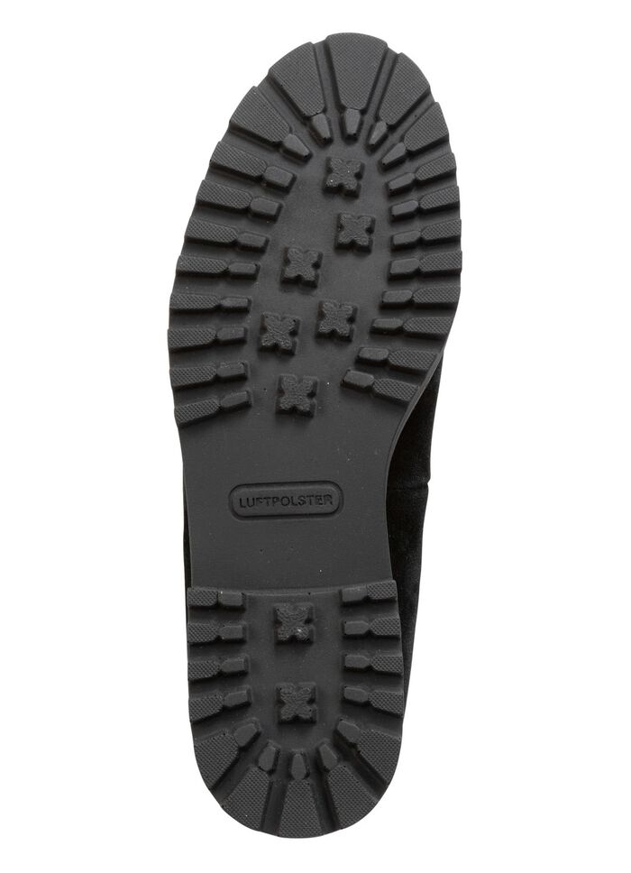 Waldl&auml;ufer, eleganta damballerinor, bredd H, med uttagbar fotb&auml;dd SVART