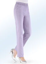 Jeans utseende byxor LILA