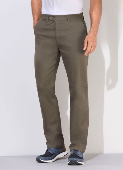 Bekv&auml;ma byxor med res&aring;r i midjan i 3 f&auml;rger 