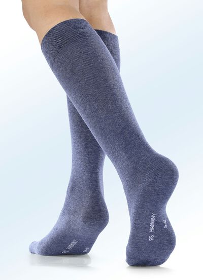 Sexpack kn&auml;strumpor med bekv&auml;m midjeband 