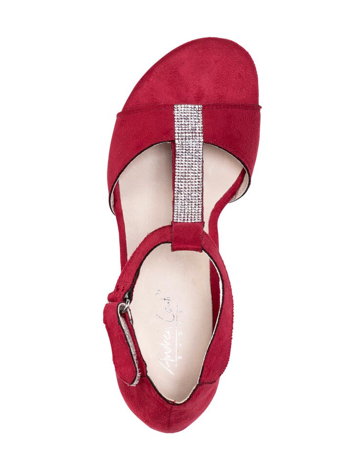 Andrea Conti, eleganta damsandaler med kardborreband R&Ouml;D