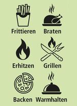 Digital varmluftsfrit&ouml;s 