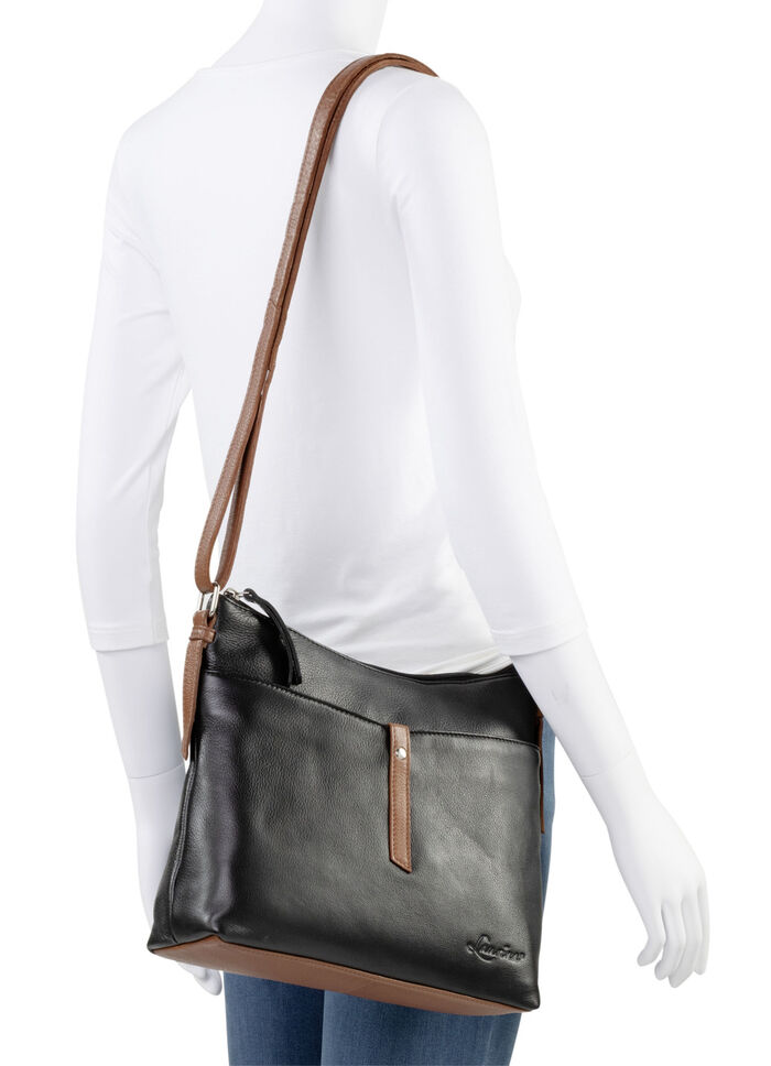 Väska SCHWARZ-COGNAC