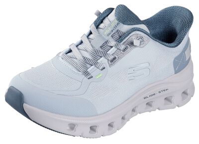 SKECHERS, sportiga damskor, med slip-ins h&auml;lplatta 