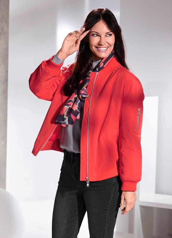 Blouson med 2-v&auml;gs dragkedja 