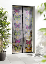 magnetisk gardin med kardborreband, 