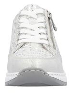 Rieker sneakers med sn&ouml;rning av tryckt syntetmaterial 