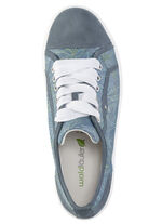 Waldläufer sneakers med spets med lekfullt tryck, 