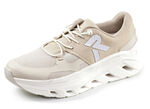 Rieker, sportiga damsneakers, vidd G, med uttagbar fotbädd LJUSBEIGE