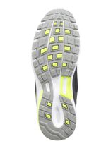 Sneakers med snörning av effektivt tryckt syntetmaterial SVART-GRÖN