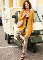 Byxor med elegant randm&ouml;nster 