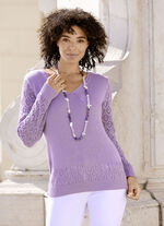 Tröja med genombruten design SYREN