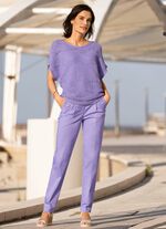 Byxor med sportig chic 