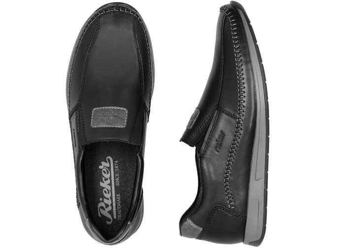 Rieker tofflor av nappal&auml;der 