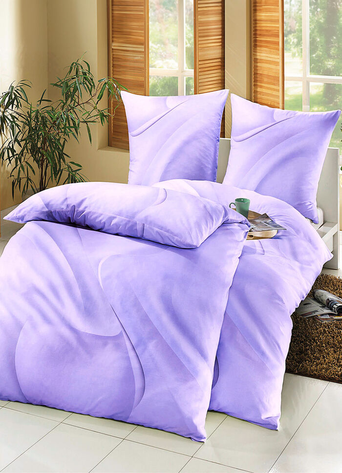 Påslakanset från Biberna i 100% bomull LILA