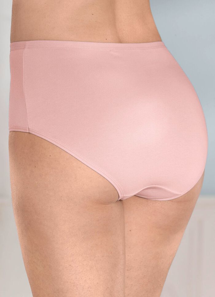 Fempack trosor med elastiska muddar 