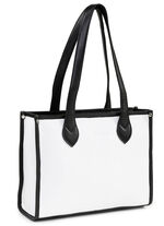 Laurina, väska, dam, gjord av läder WEISS-SCHWARZ