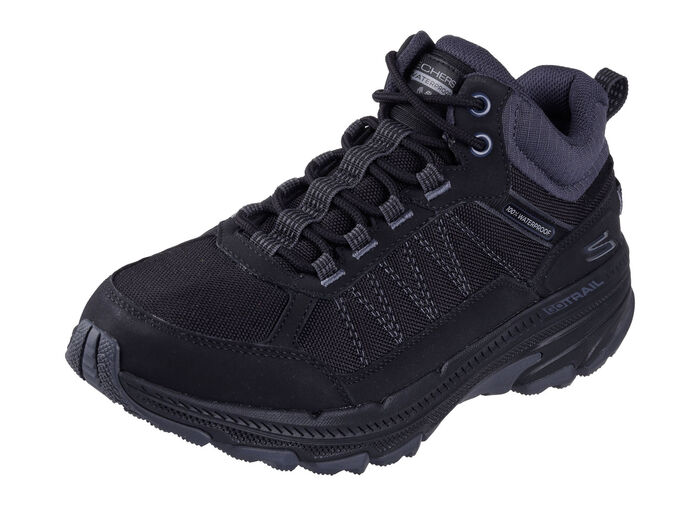 SKECHERS, sportiga damstövlar, med uttagbar fotbädd SCHWARZ