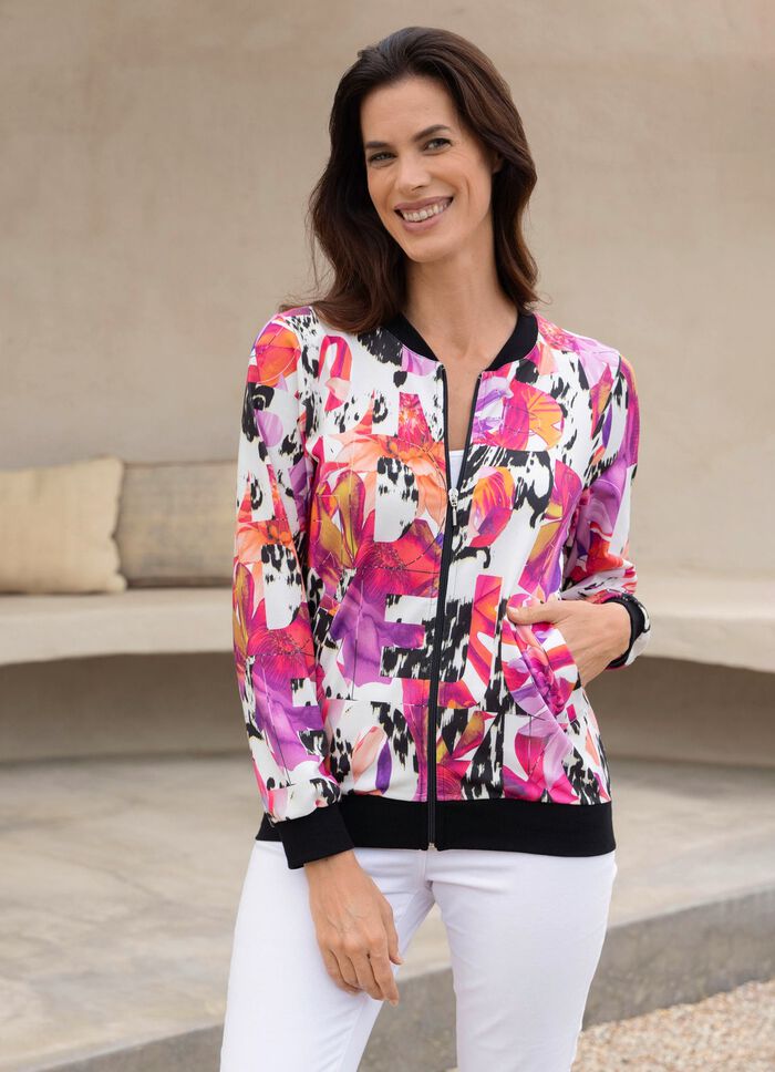 Skjortjacka med praktiska sidfickor 