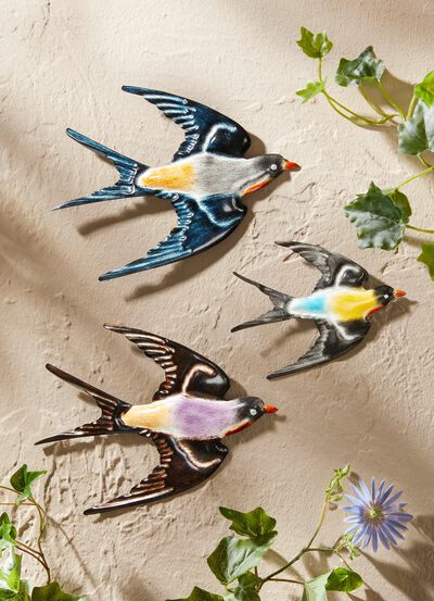 V&auml;ggdekoration Svala, 3-pack 