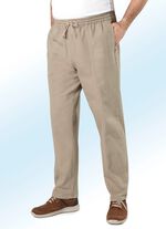 Dra-p&aring;-jeans med res&aring;rlinning och dragsko i 4 f&auml;rger 