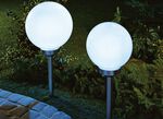 LED solenergi trädgårdslampa, 