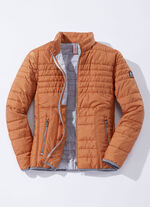 Quiltad blus från "Gate One" i 3 färger JORD