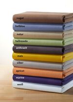 Lakan med Sanfor finish NATUR