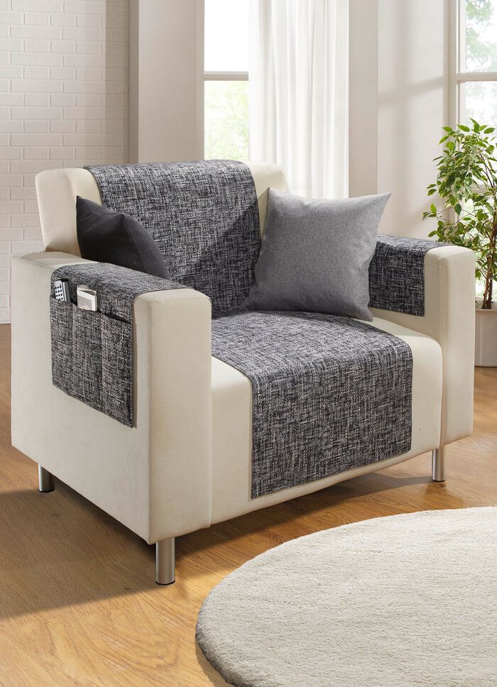 Inredningsdetaljer med kedjekantad avslutning 